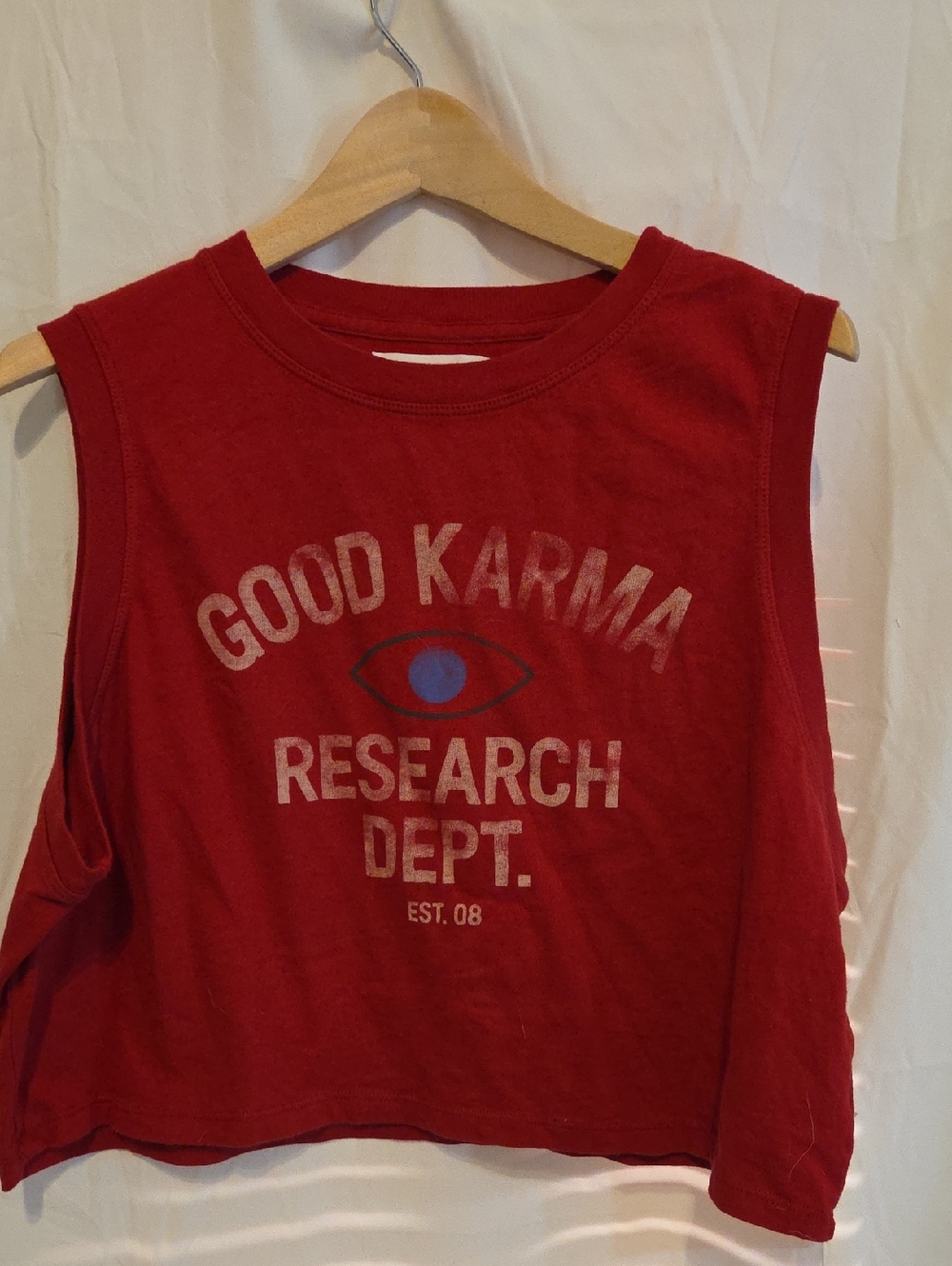 Spiritual Gangster | Good Karma Crawford Crop Tank – XL – NWT